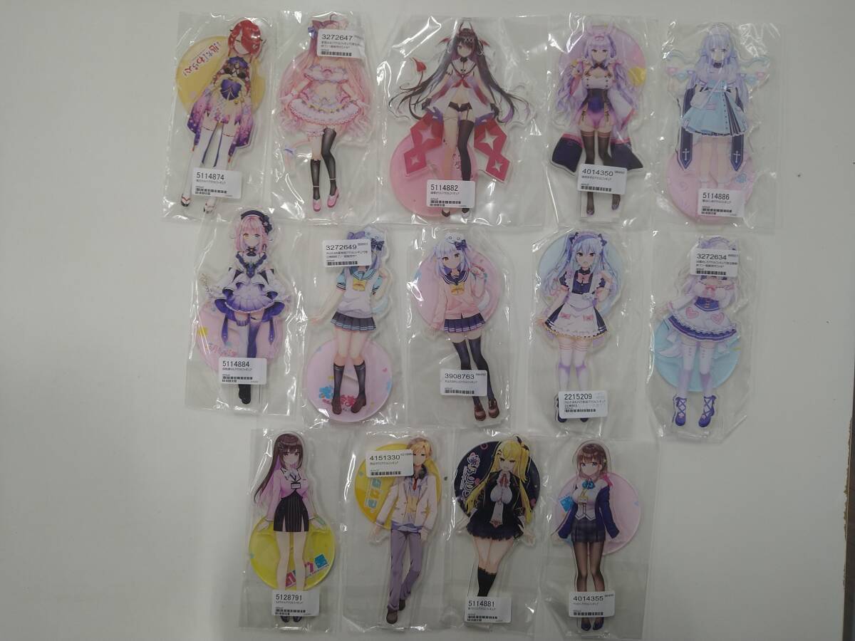 値下げ のりプロ アクリルスタンド 犬山たまき ×3種 姫咲ゆずる 熊谷タクマ 白雪みしろ 逢魔きらら 他 14個セット 特価即決 佃煮のりお _画像1