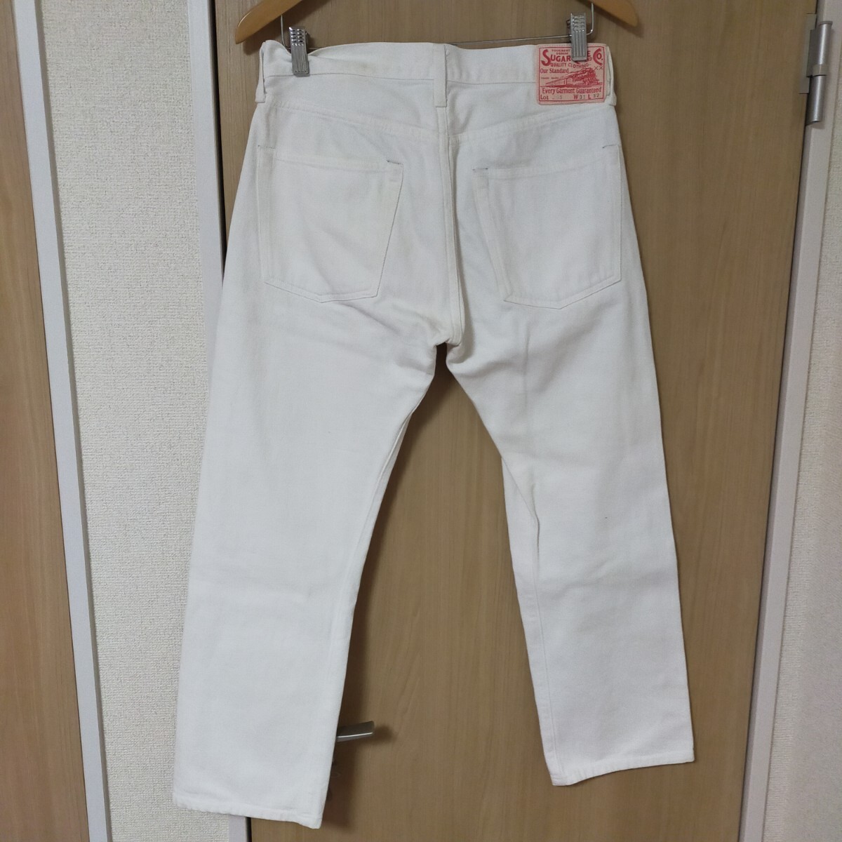 SUGAR CANE シュガーケーン lot.265 ホワイトデニムパンツ ジーンズ ジーパン SC41265 W31 ホワイト(白)