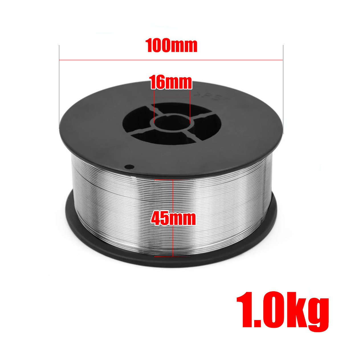 半自動溶接機 フラックスワイヤー ノンガス 0.8mm 1kg 2個 スズキッド アーキュリー MIG 80 100 120 130 100V 200V 軟鋼/158-81×2 PP*