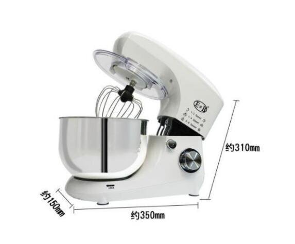 高品質(zhì)★業(yè)務(wù)用ミキサーキプロスター5L、6段階のスピード調(diào)節(jié)機能/卓上型 大容量 5L 生地 混ぜ/こね/泡立て パンこねき機 ステンレス