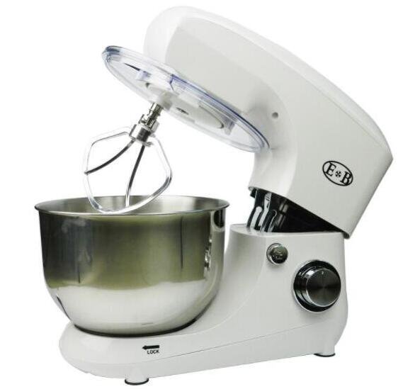 高品質(zhì)★業(yè)務(wù)用ミキサーキプロスター5L、6段階のスピード調(diào)節(jié)機能/卓上型 大容量 5L 生地 混ぜ/こね/泡立て パンこねき機 ステンレス