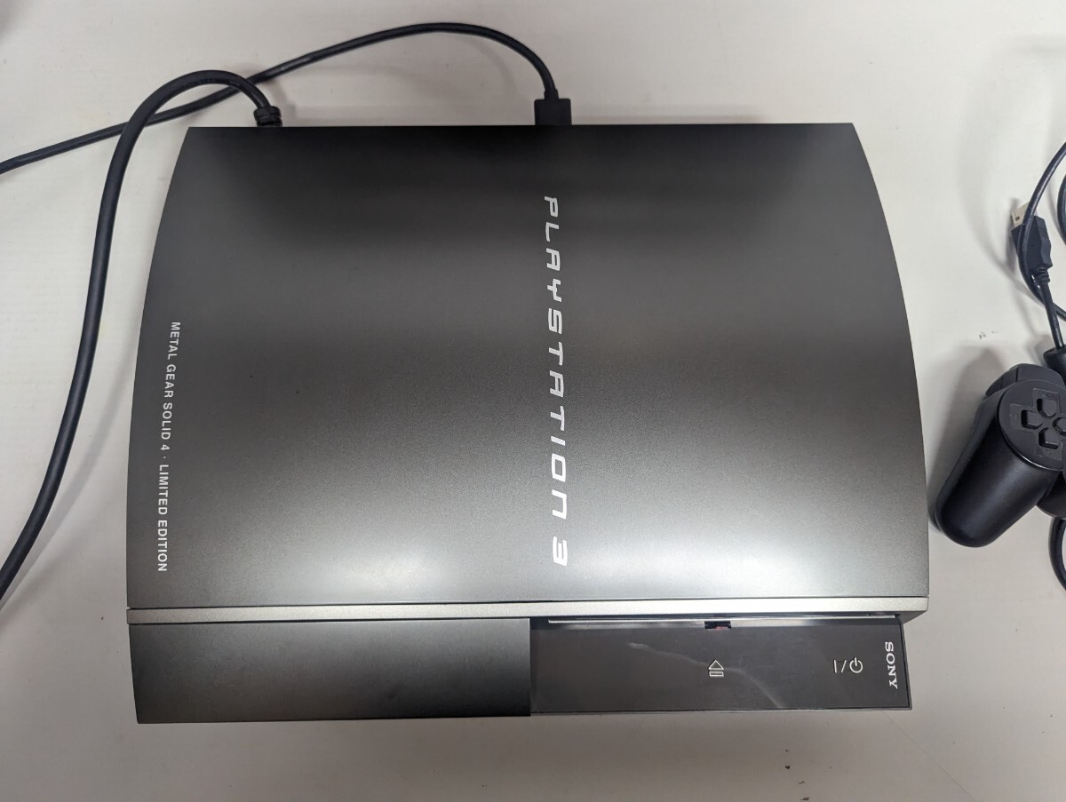 □希少 動作品 箱有り Playstation3 PS3 メタルギア ソリッド 4