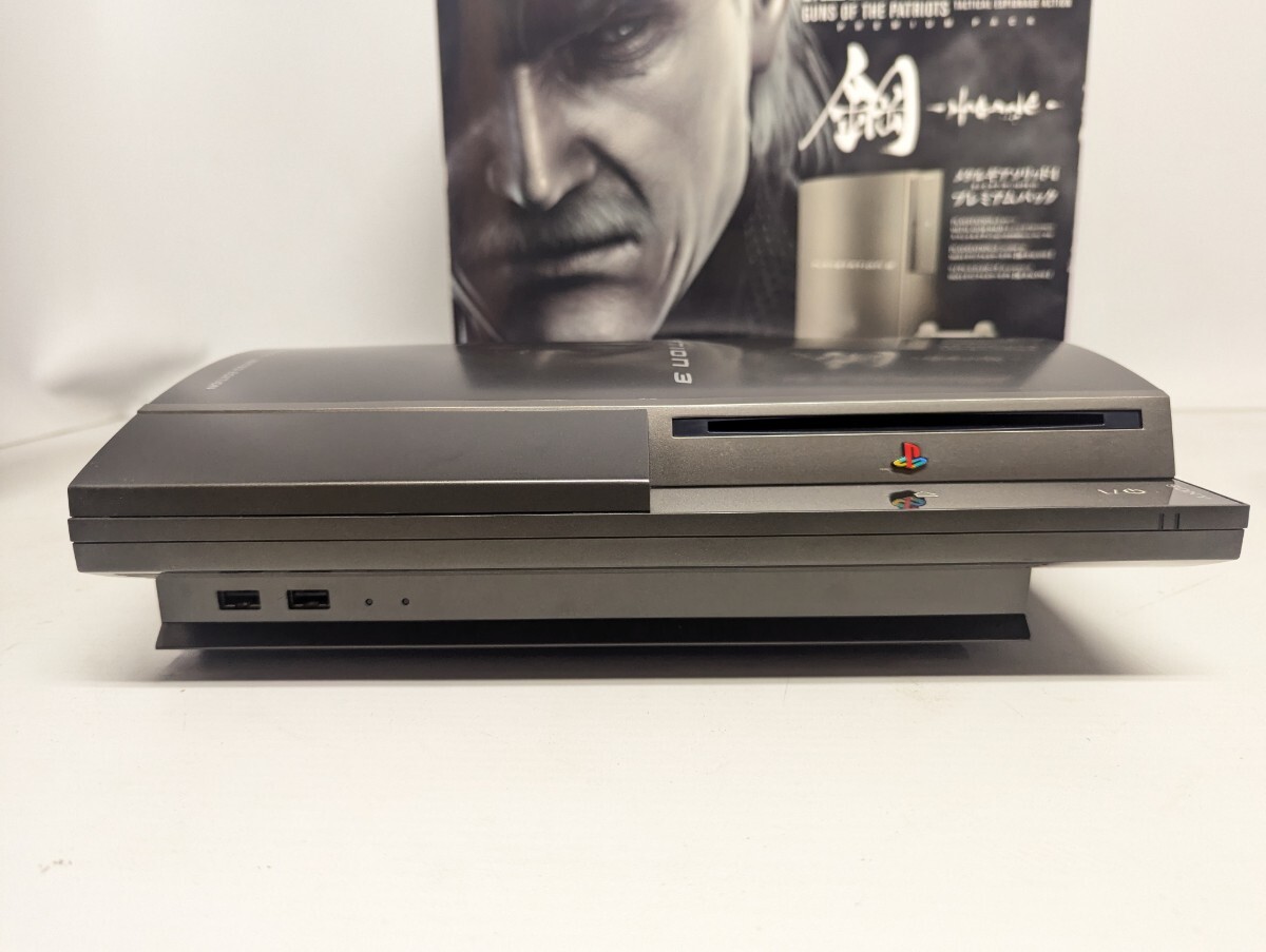 □希少 動作品 箱有り Playstation3 PS3 メタルギア ソリッド 4