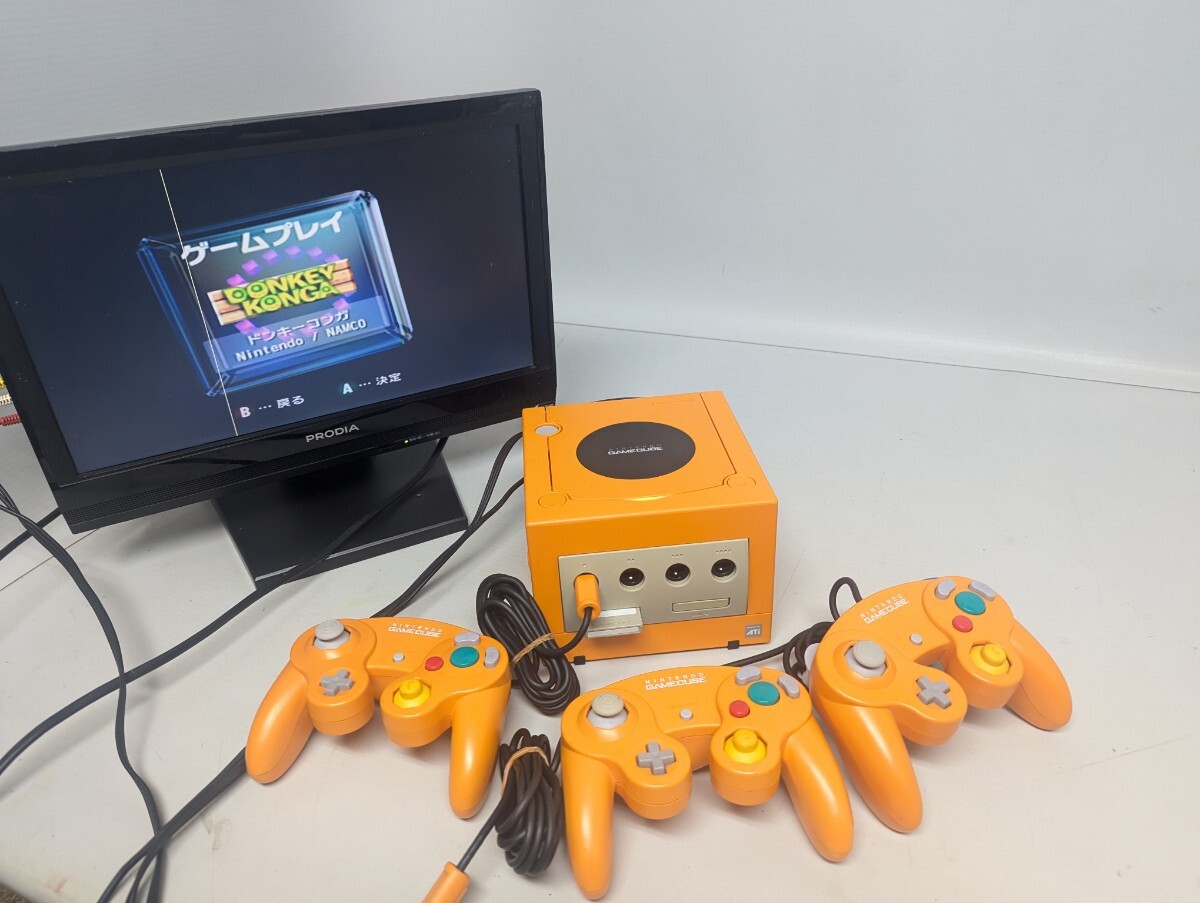 任天堂 GC 本体 コントローラー1個 すぐ遊べるセット 選べる