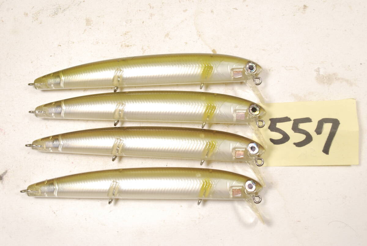 HMKL　ハンクル　K-0　WAKE　MINNOW　１１５　４個　セット　５５７_画像1
