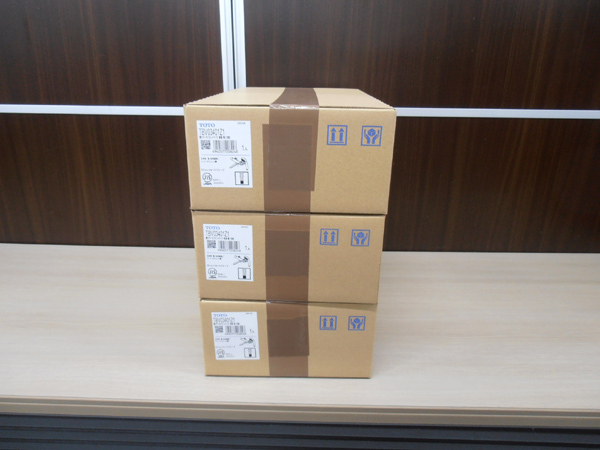 新品 TOTO TBV03401Z1 壁付サーモ13 寒冷地用 浴室用水栓金具 3個(gè)まとめ売り サーモスタットシャワー コンフォートウェーブ GGシリーズ