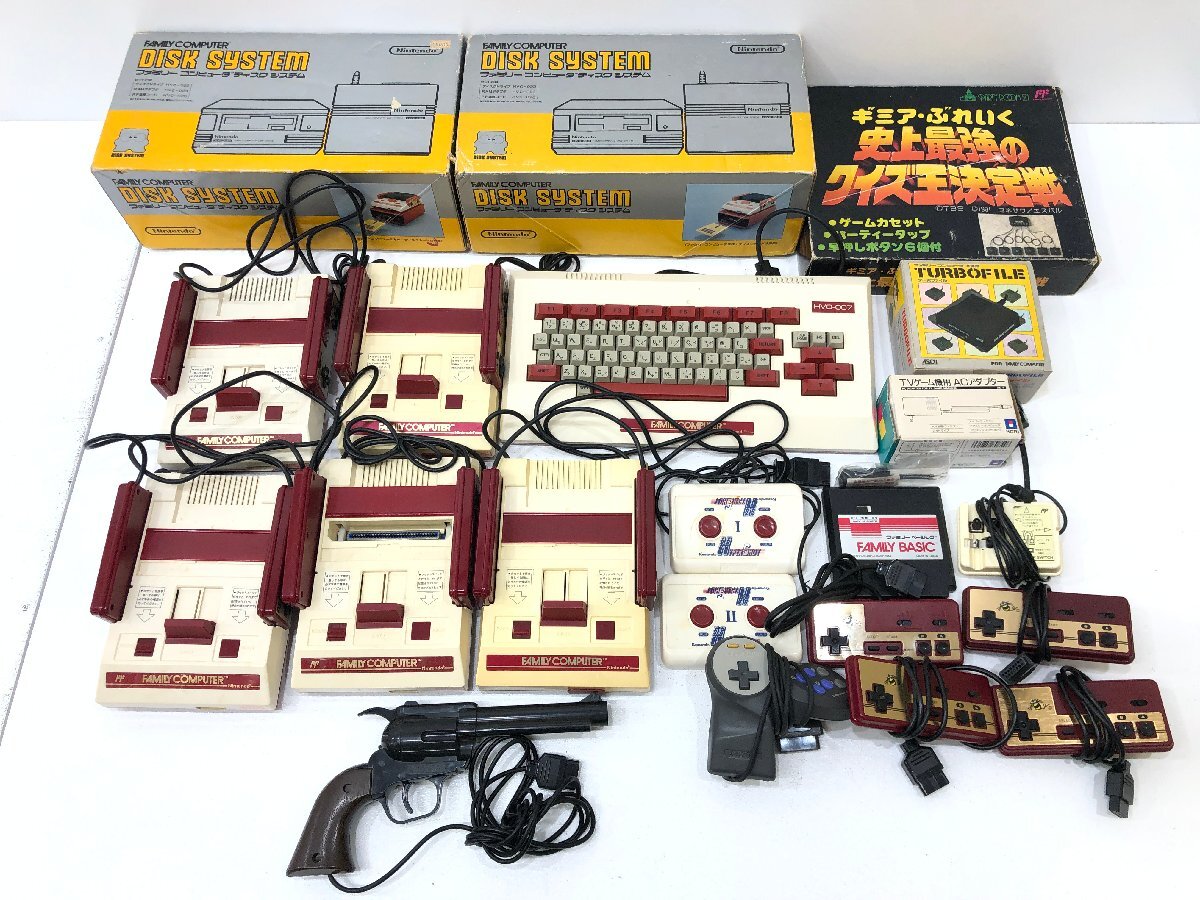 △ジャンク Nintendo ファミリーコンピューター ファミコン 本體 その他周辺機器 まとめ 同梱不可 1円スタート