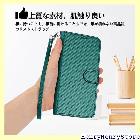 Gedurya Galaxy A25 5G ケース 手 A25 携帯ケース 全面保護 財布型 便利 - グリーン 2747