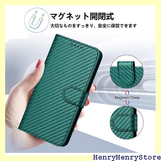 Gedurya Galaxy A25 5G ケース 手 A25 携帯ケース 全面保護 財布型 便利 - グリーン 2747