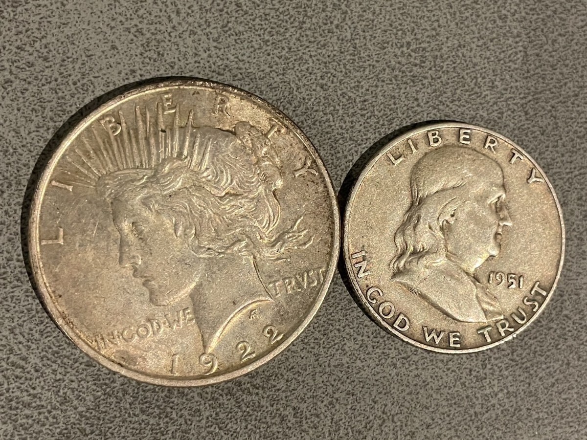 1922年 アメリカ銀貨 ピースダラー 銀貨 フランクリンミント 1922年 アメリカ銀貨 ピースダラー 銀貨 フランクリンミント