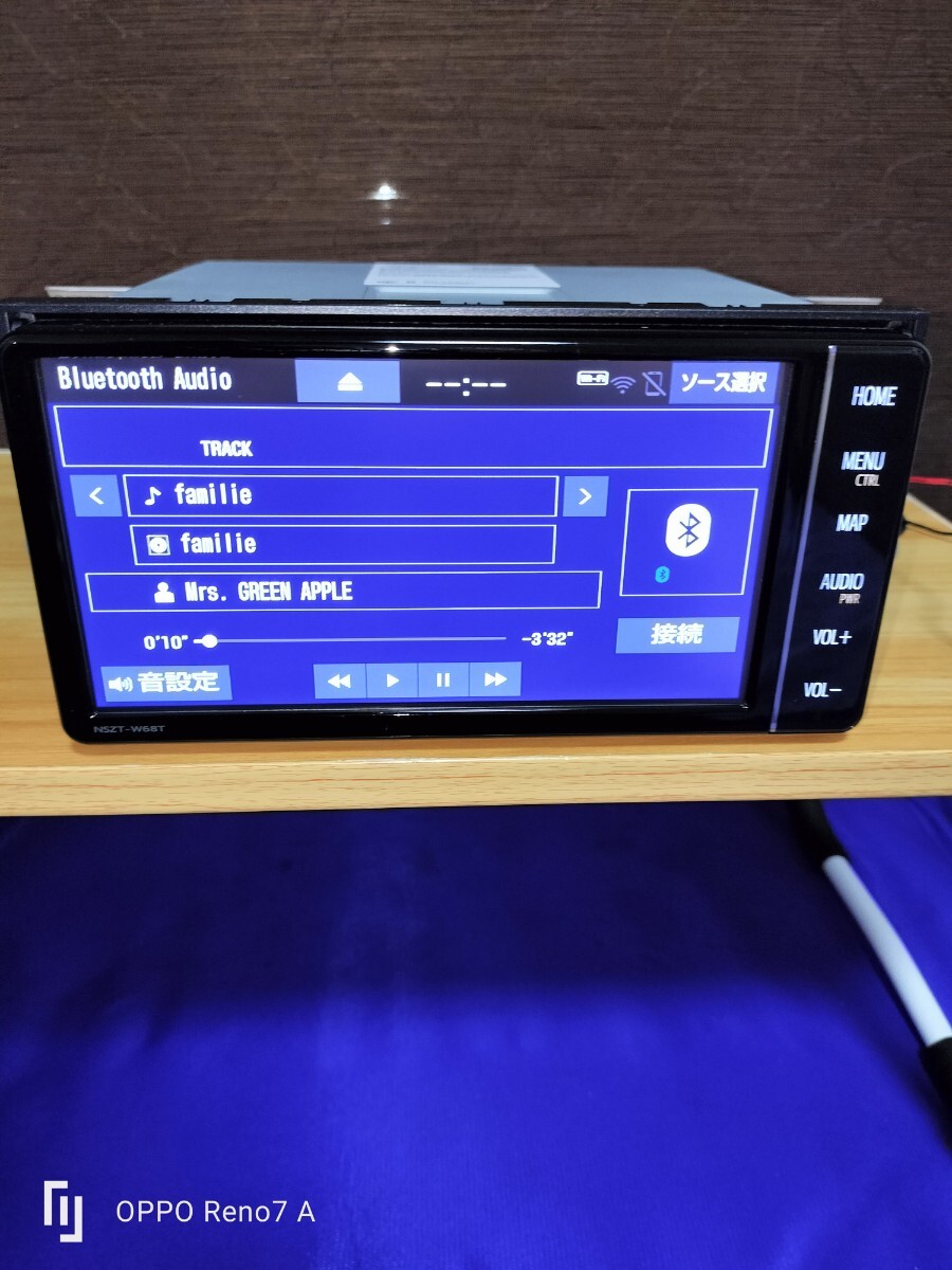  Toyota оригинальная навигация Memory Navi NSZT-W68T система безопасности разблокировка карта данные 2019 год рабочее состояние подтверждено Bluetooth/CD/DVD Full seg 