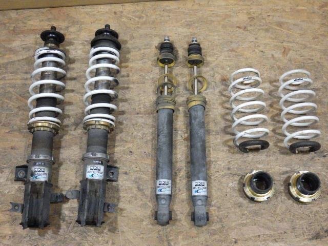 【山形 酒田発】中古 ゼスト DBA-JE1 車高調(diào) HKS HIPERMAX compact 寫真にある物のみ ジャンク品 ◇説明欄要確認(rèn)◇