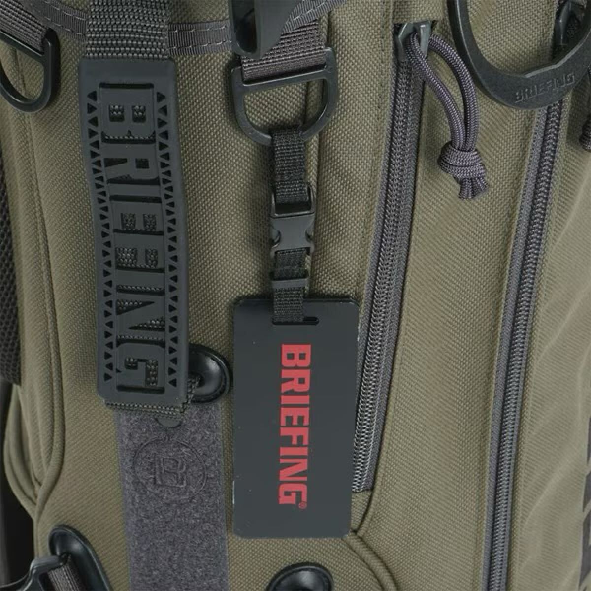 新品正規(guī)品　ブリーフィング BRIEFING TL CR-4 #03 スタンド　キャディバッグ　カーキ　カッコいい！　送料無料