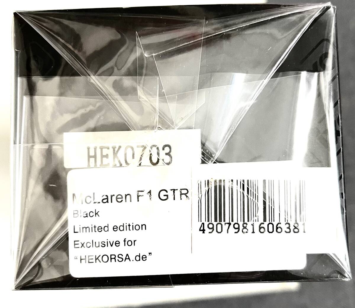 1/43 人気希少品　マクラーレンF-1 GTR ブラック