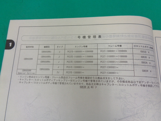 CB R600RR CB R600RR SE каталог запчастей 4 версия эпоха Heisei 17 год 11 месяц выпуск 