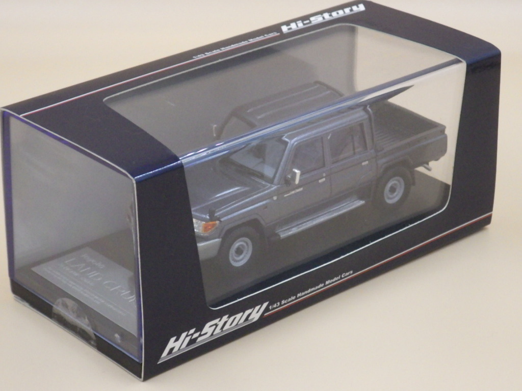 Hi-Story Toyota LAND CRUISER(70 PICK UP 2014) GRAY MET S=1/43 HS116GY_画像6