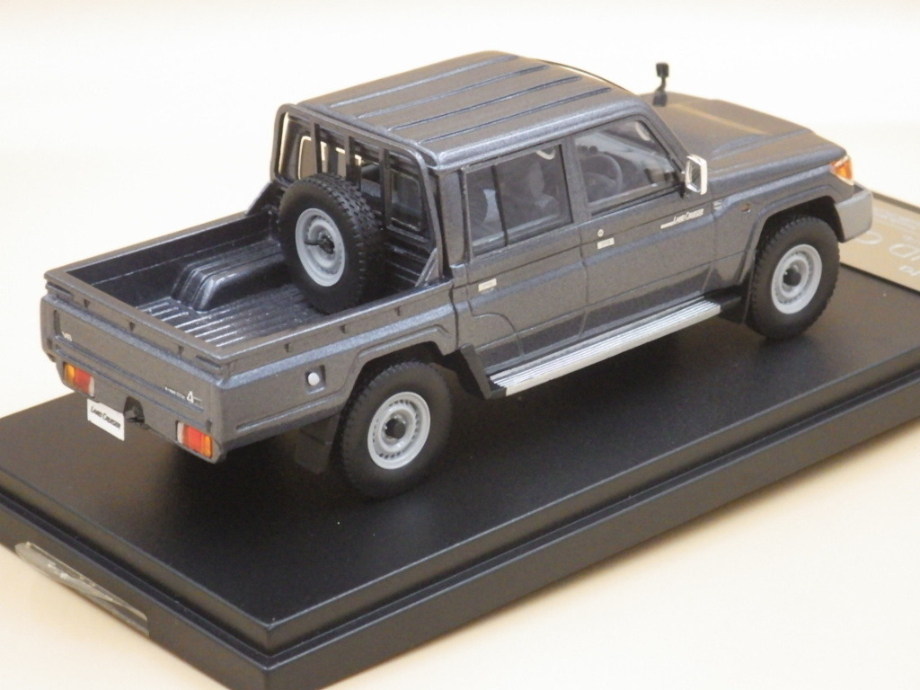 Hi-Story Toyota LAND CRUISER(70 PICK UP 2014) GRAY MET S=1/43 HS116GY_画像3