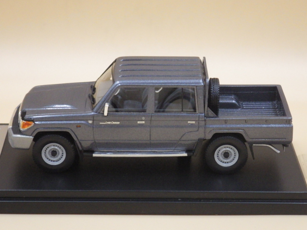 Hi-Story Toyota LAND CRUISER(70 PICK UP 2014) GRAY MET S=1/43 HS116GY_画像5