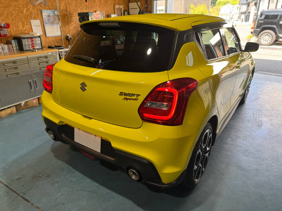 R4年式　スイフトスポーツ6MTターボ車！車検R9年7月迄　低走行車23500k 純正大畫面ナビ、オートクルーズ、その他裝備満載！