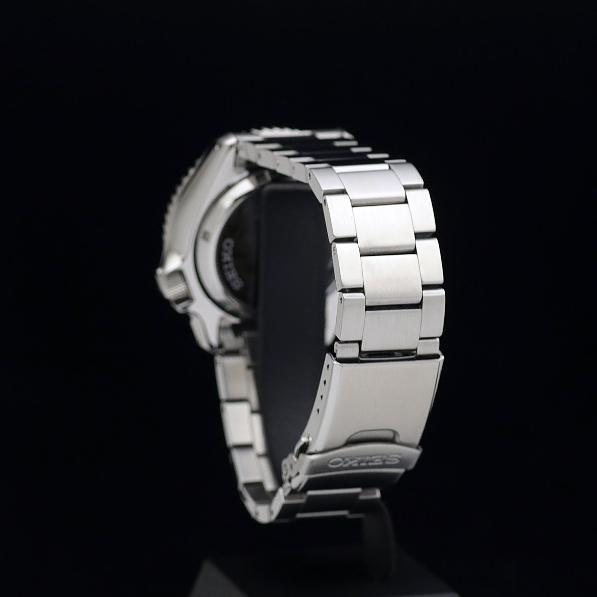 1円～ 超美品 保証殘 日差良好 セイコー SKX Sports タイムソナー SRPJ45K1 4R36-13N0 SS メンズ 自動(dòng)巻 ブルーグリーン文字盤(pán) 箱保取