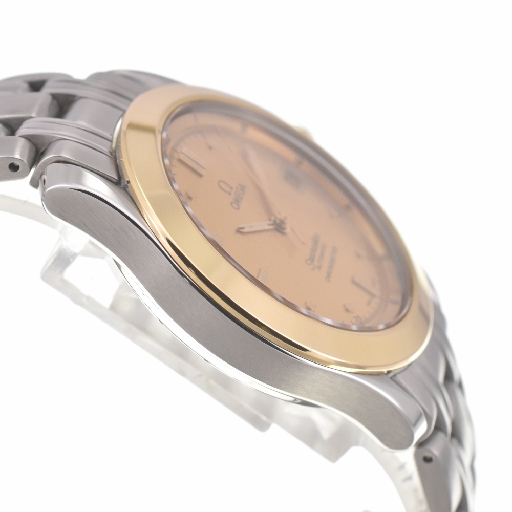 オメガ OMEGA 2401.10 シーマスター SS/K18YG 自動巻き メンズ 良品 保証書付き H#139900