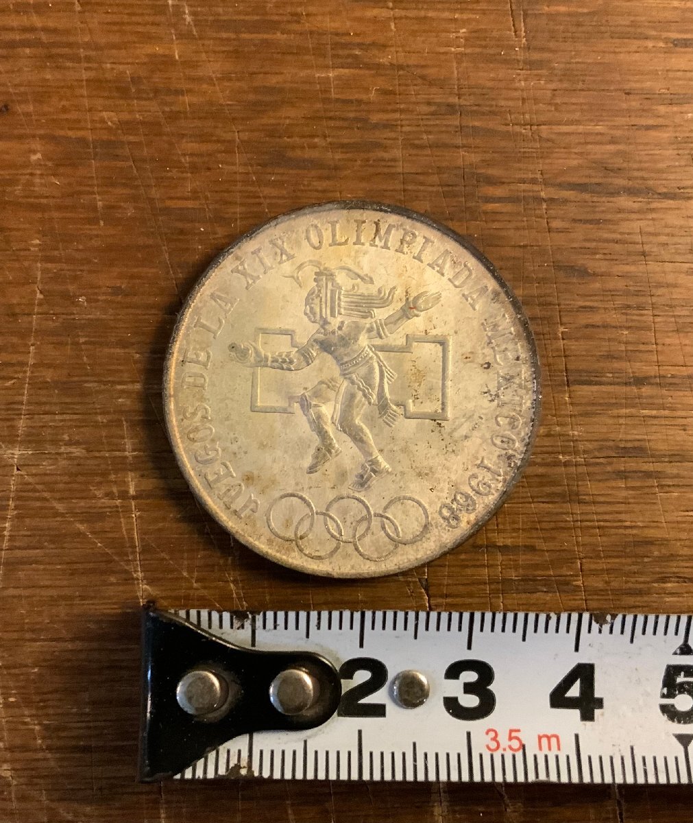 古銭 外国コイン メダルなどのまとめ品 旧硬貨 約6キロ 雑銭 アンティーク WW-0666 □送料込□ メキシコ オリンピック 1968年 銀貨 古銭
