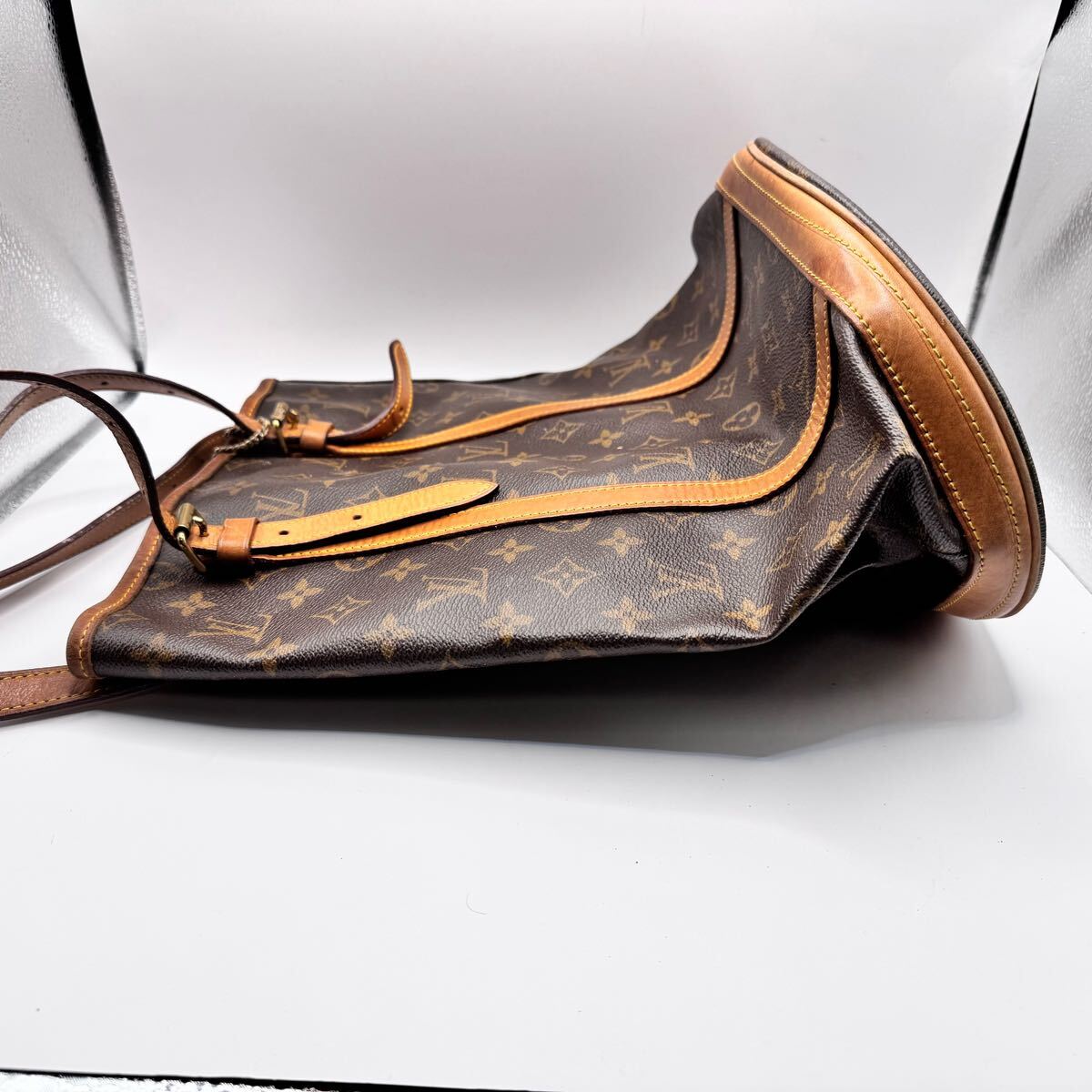 LOUIS VUITTON Louis Vuitton монограмма ковш GM большая сумка M42236