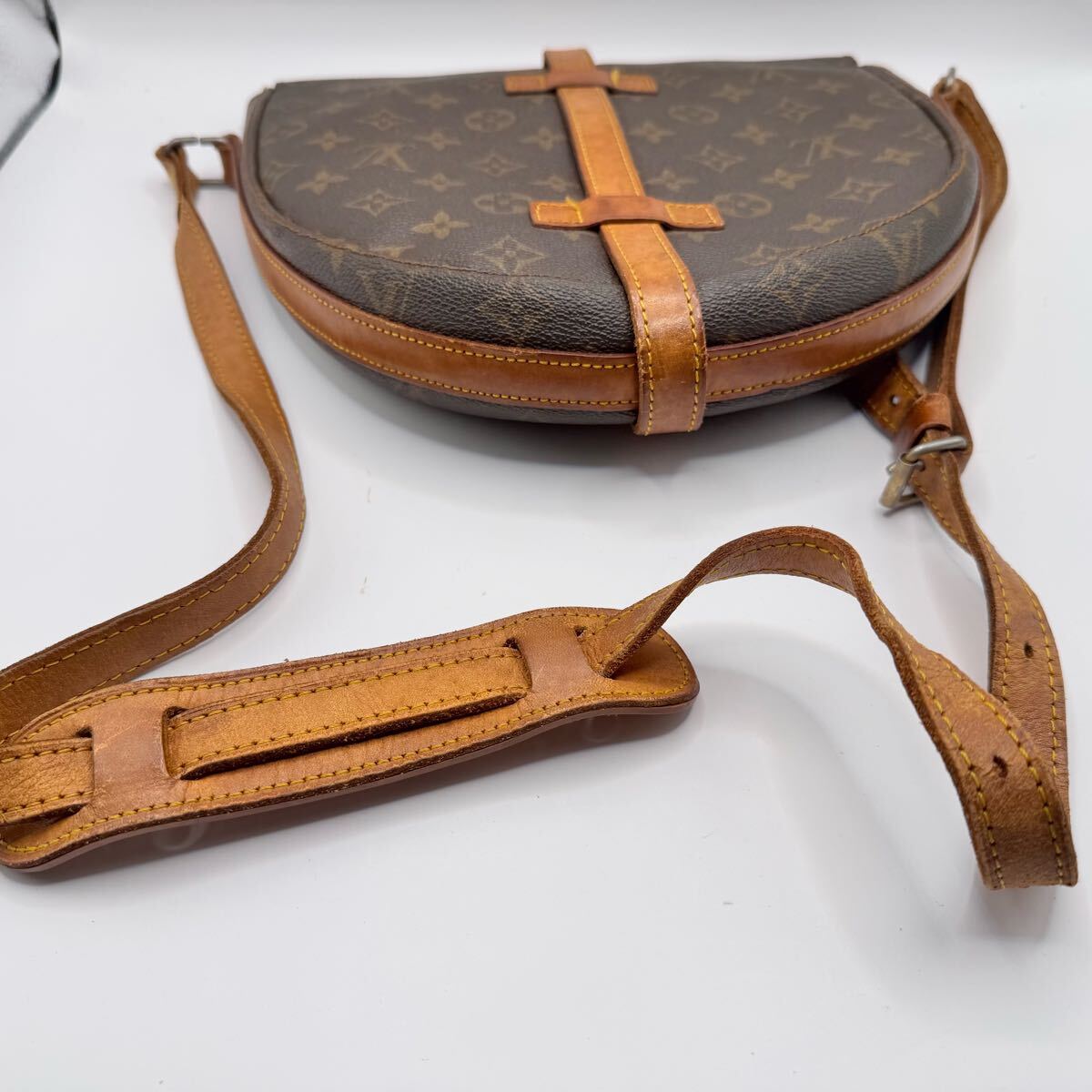 LOUIS VUITTON Louis Vuitton монограмма Chantez .GM сумка на плечо 