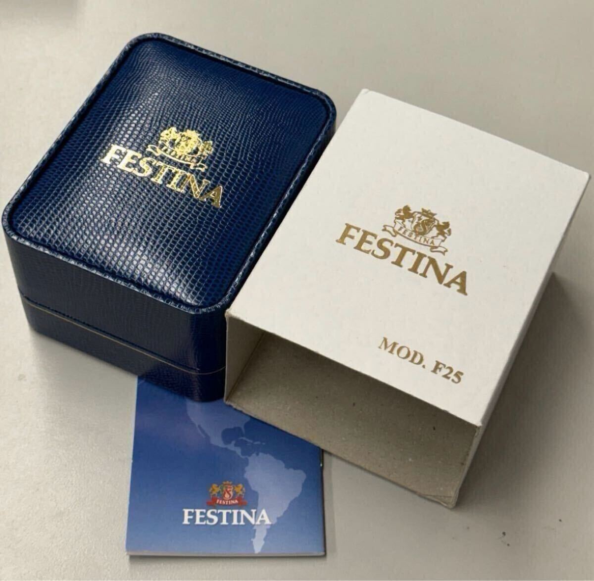 FESTINA フェスティナ 腕時計 F8984/2 18mm クォーツ 新品未使用 長期保管品 シルバー_画像5