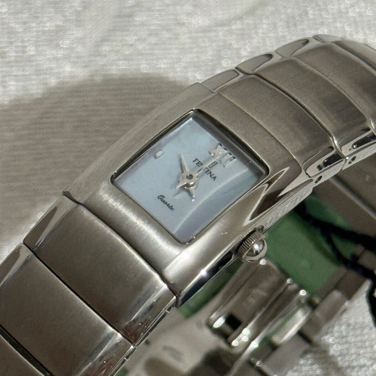 FESTINA フェスティナ 腕時計 F8984/2 18mm クォーツ 新品未使用 長期保管品 シルバー_画像1