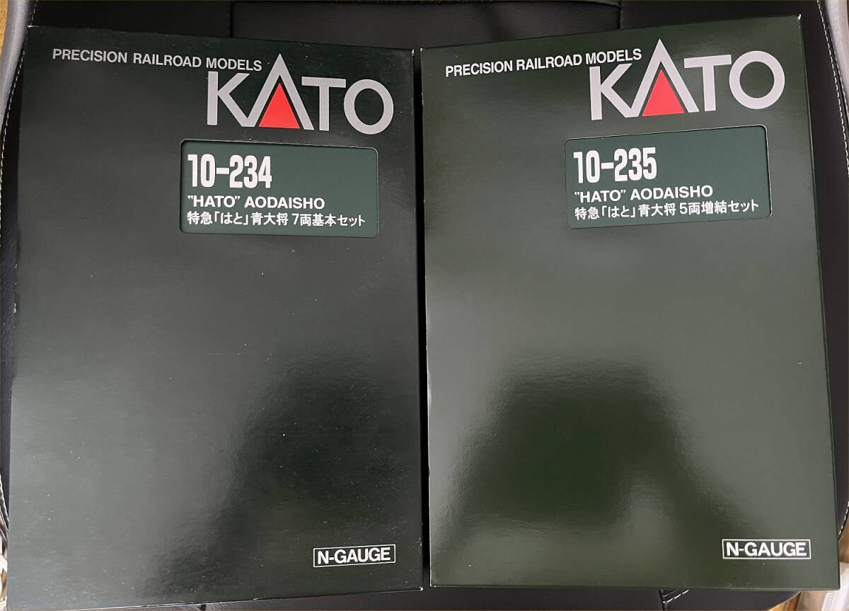 KATO 10-234 10-235 はと フルセット KATO 10-234 10-235 特急 「 はと 」 青大将 7両 基本 5両 増結