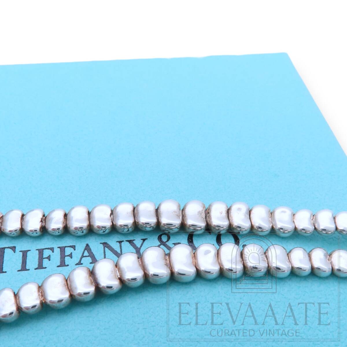 極希少 美品 Tiffany&Co ティファニー ロング ビーン スネーク