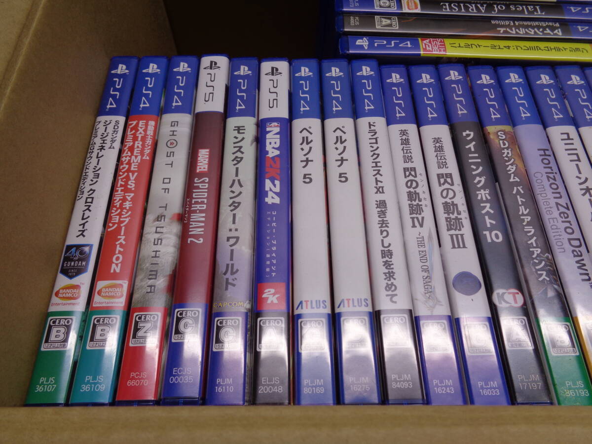 18-0 【ジャンク品】 PS4・PS5 ソフト まとめ売り(PS4ソフト