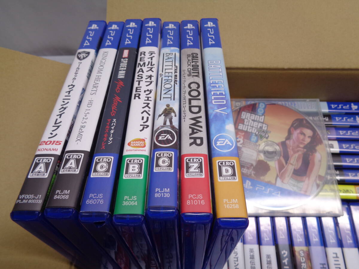 18-0 【ジャンク品】 PS4・PS5 ソフト まとめ売り(PS4ソフト