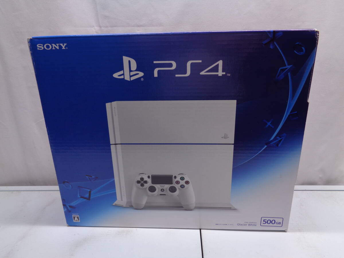 ★新春福袋2024★ 25-5② PS4 本体 PlayStation 4 グレイシャー・ホワイト 500GB その他