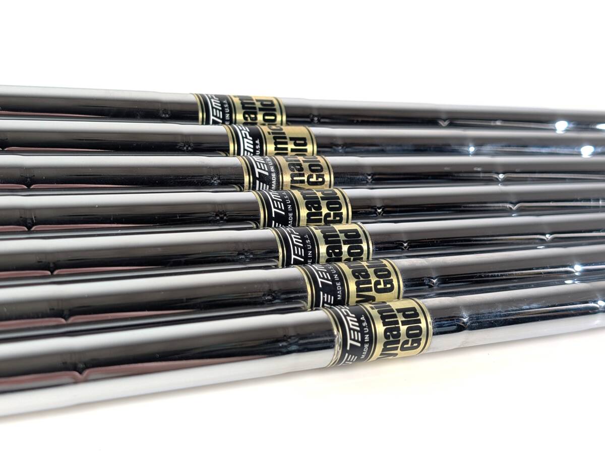 7本セット ダイナミックゴールド S200｜37.5～34.5インチ (アイアン用) S｜★2商品以上のご購入で全て送料無料★ Dynamic Gold DG