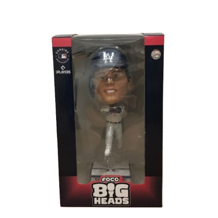 FOCO BIG HEADS 大谷翔平 ドジャース ボブルヘッド foco社 新品同様 ○【FOCO BIG 大谷翔平 17 ドジャース HEADS