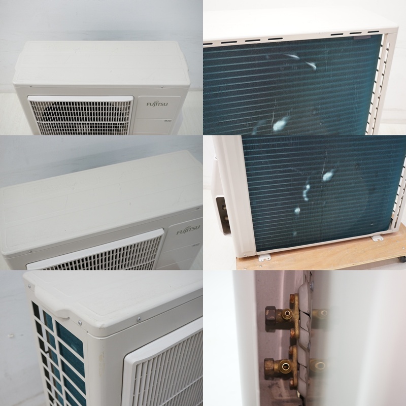 前ダ:【富士通】nocria ノクリア ルームエアコン ～18畳/5.6kW AS-X56E2 W 音聲お知らせ機能 不在ECO フィルター自動おそうじ ★送料無料★