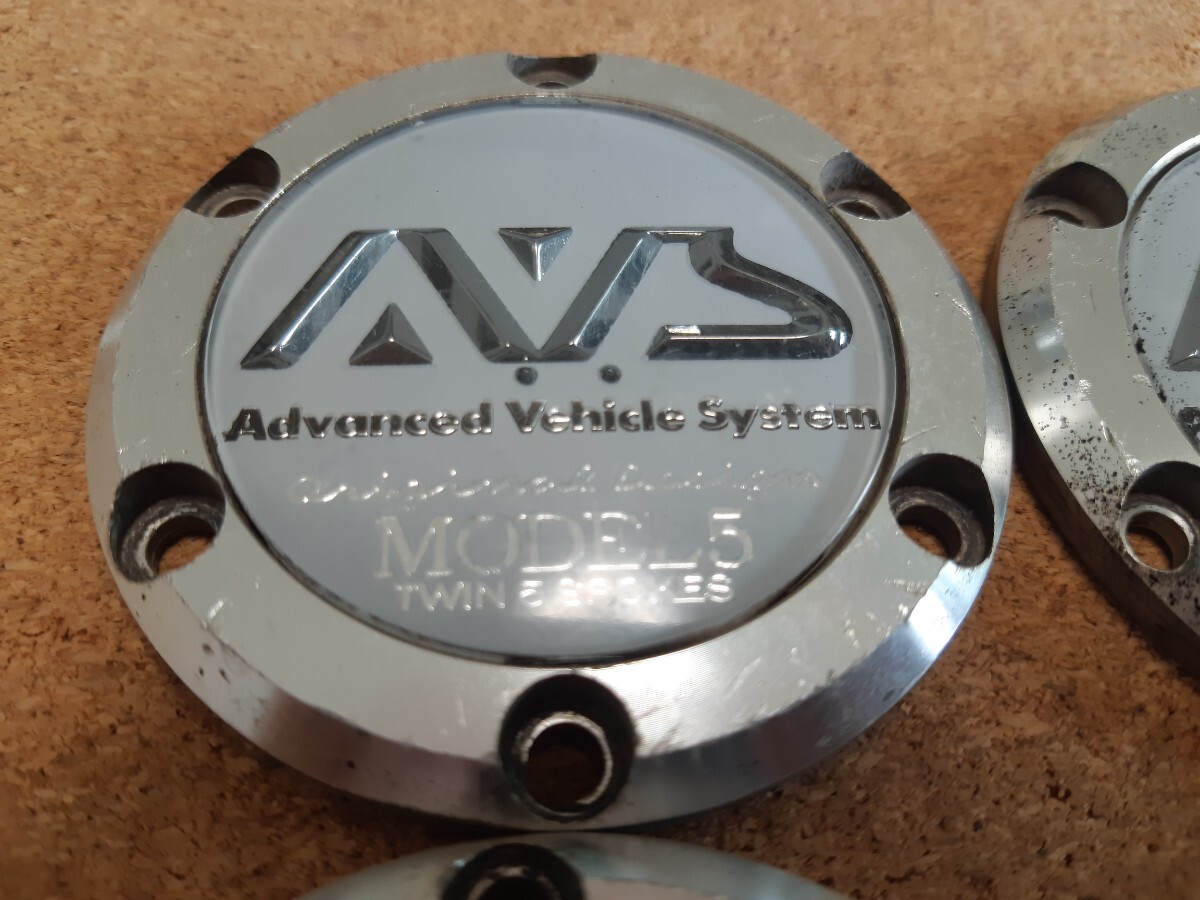 YOKOHAMA AVS MODEL 5 センターキャップ　モデル5 中古4個セット ボルト無し_画像4