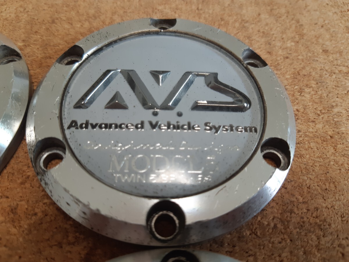 YOKOHAMA AVS MODEL 5 センターキャップ　モデル5 中古4個セット ボルト無し_画像5