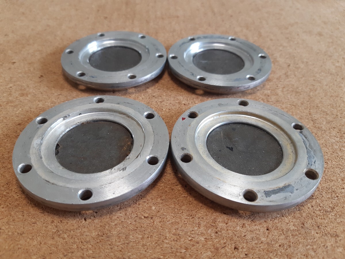 YOKOHAMA AVS MODEL 5 センターキャップ　モデル5 中古4個セット ボルト無し_画像10