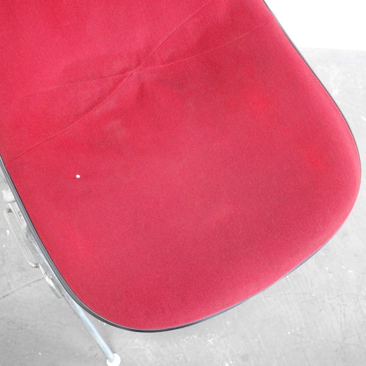 #3977 America 80's Vintage Herman Miller Herman Miller Eames ракушка боковой стул текстильное покрытие старт  King стул 