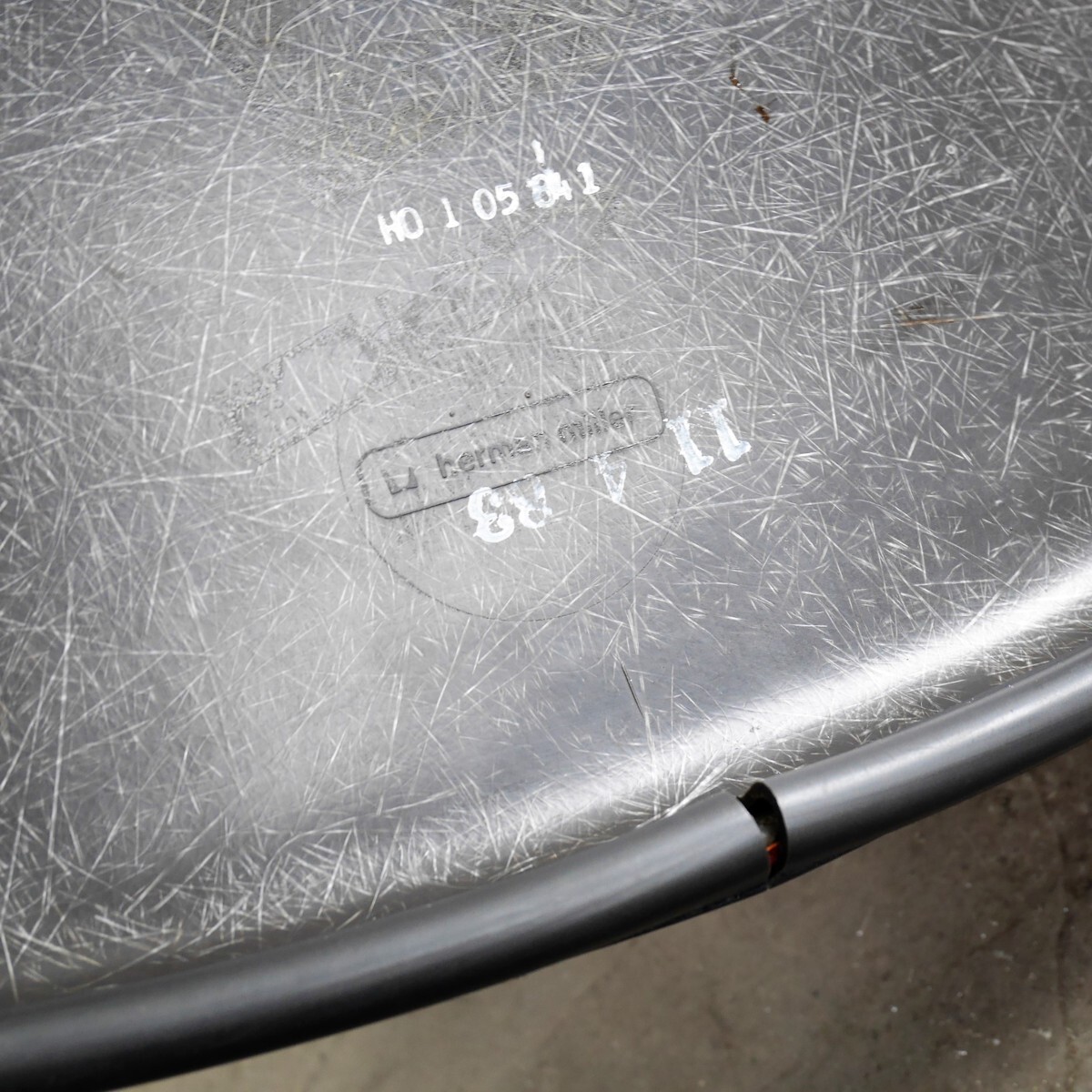 #3977 America 80's Vintage Herman Miller Herman Miller Eames ракушка боковой стул текстильное покрытие старт  King стул 