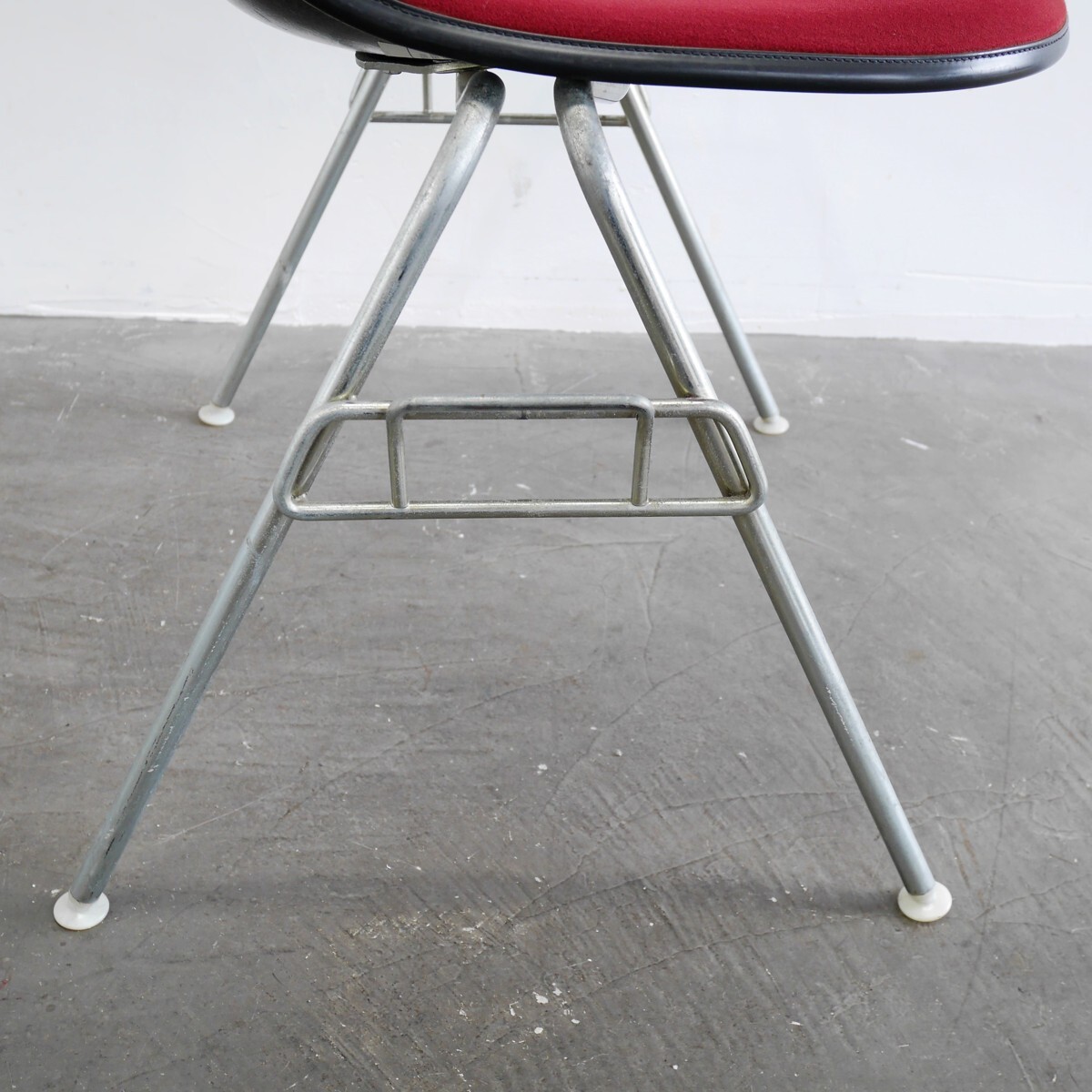 #3977 America 80's Vintage Herman Miller Herman Miller Eames ракушка боковой стул текстильное покрытие старт  King стул 