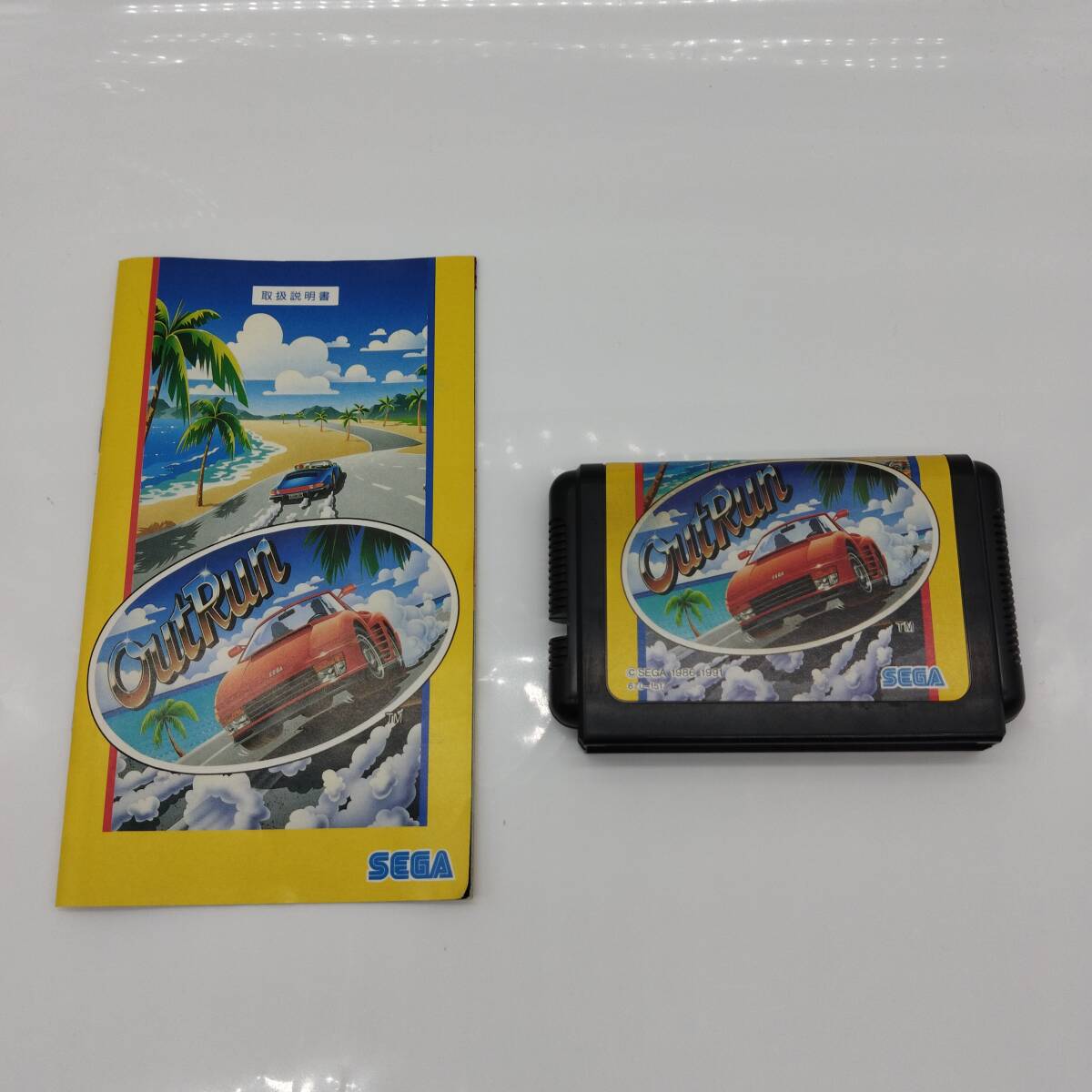 【S10721】メガドライブ ソフト アウトラン SEGA