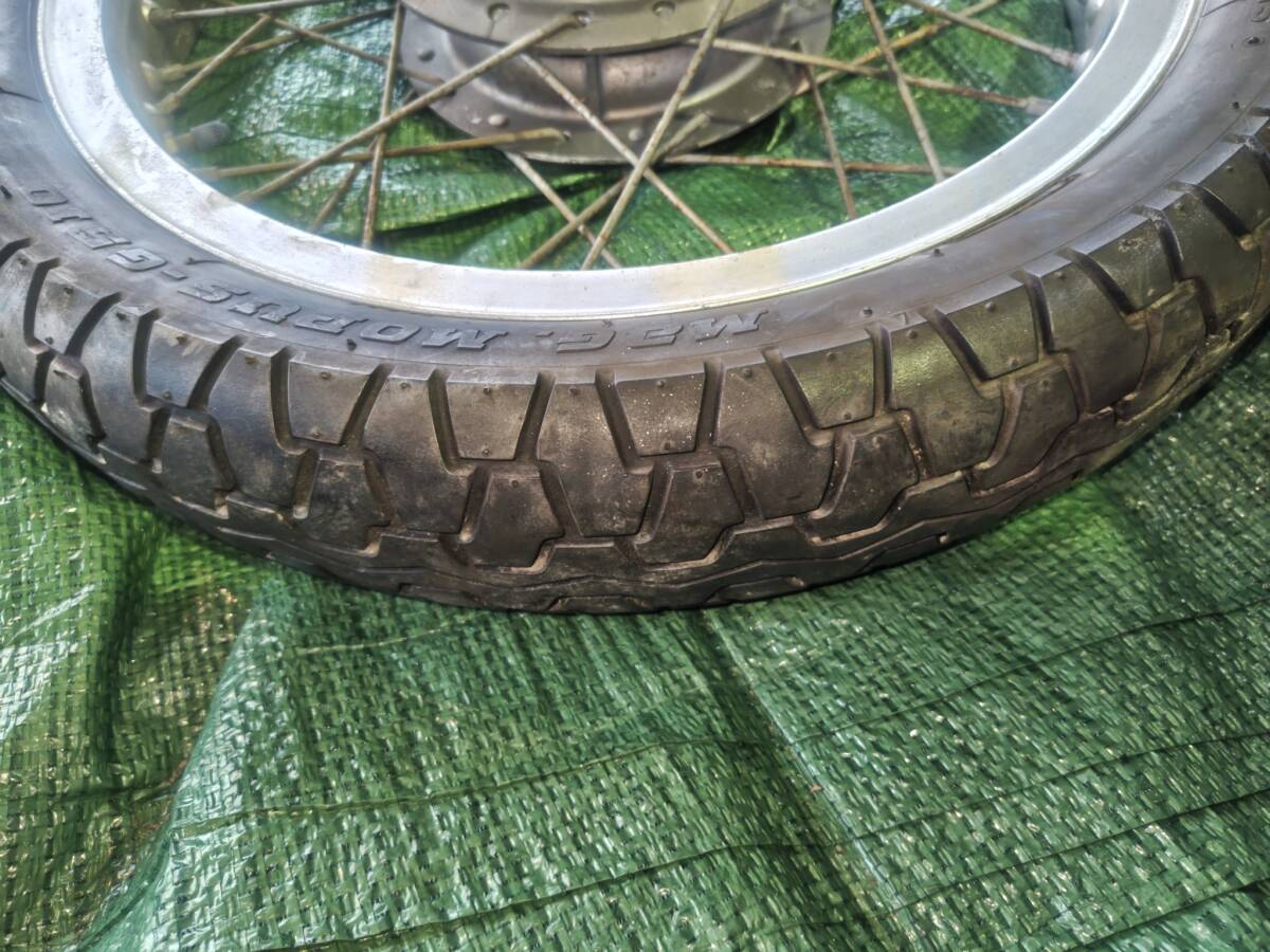★ＧＢ４００／５００★ＮＣ２０／ＰＣ１６ リアホイール 純正中古の画像6