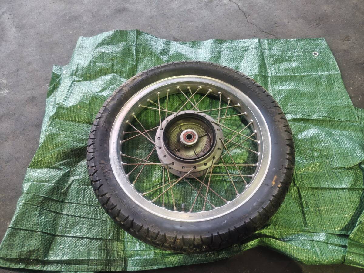 ★ＧＢ４００／５００★ＮＣ２０／ＰＣ１６ リアホイール 純正中古の画像1