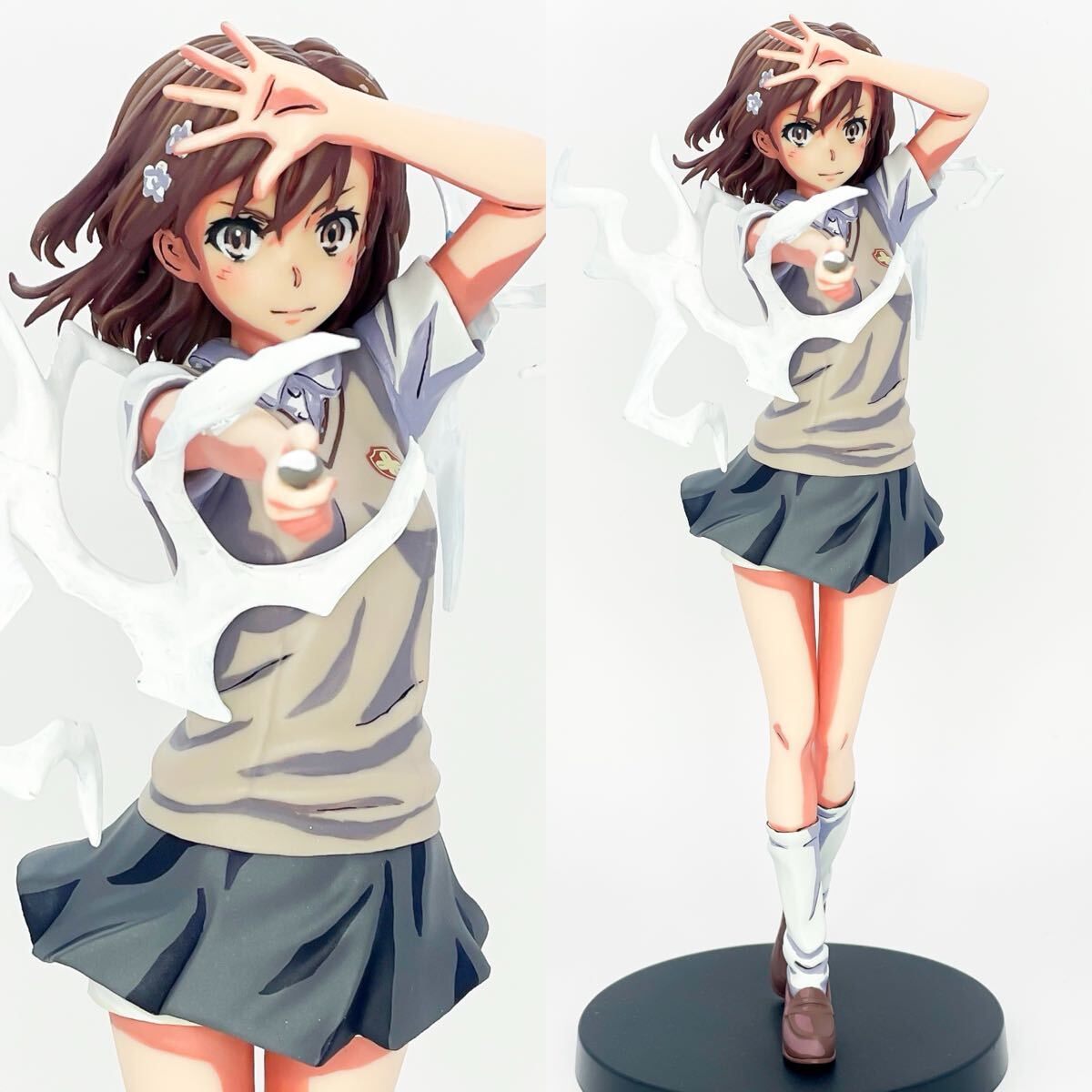 フィギュア2次元リペイント とある化学の超電磁砲 御坂美琴 リペイント フィギュア 顔描き直し とある科学の超電磁