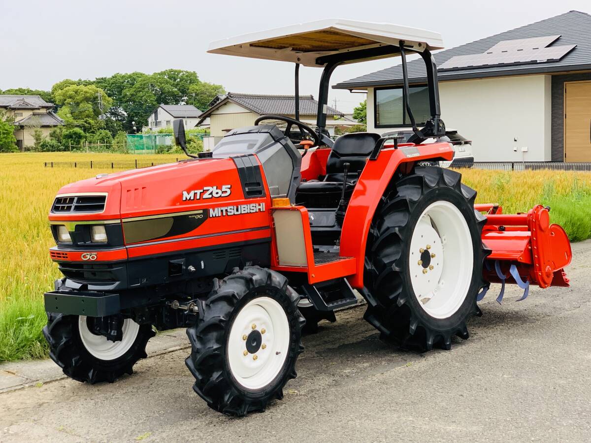 三菱 トラクター MT265 パルシードGO 659時間26馬力 4WD