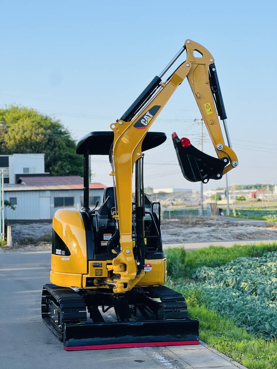 CAT キャタピラー ユンボ ミニ油圧ショベル 303CR 3トンクラス 925時(shí)間 キャノピー付き ディーゼルエンジン